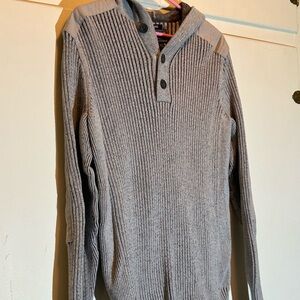 XL American Rag Ribbed Gray Sweater